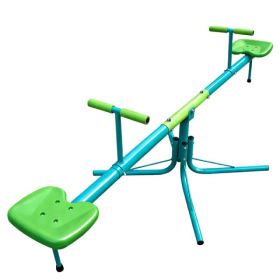 Swiveling 360 Degrees Toddlers Sit And Spin Teeter Totter, Seesaw, Kids Seesaw Outdoor Play Equipment For Backyard Playground (Option: Defaulttitle)